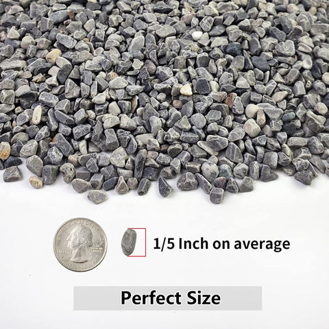 Grey Gravel Pebbles - 0.2 Inch