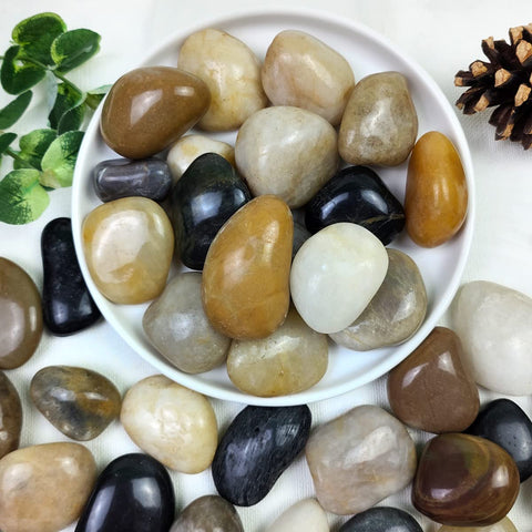 100% Natural Polished Pebbles