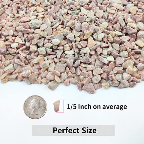 Peachy Gravel Pebbles - 0.2 Inch