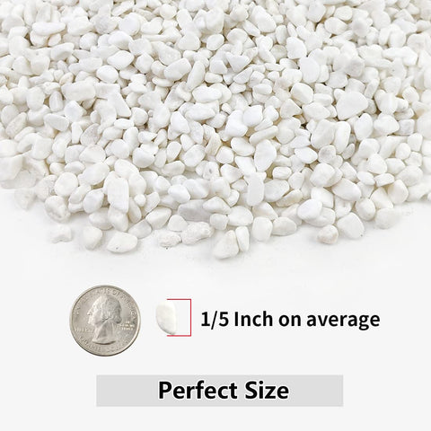 Snowflake Gravel Pebbles - 0.2 Inch